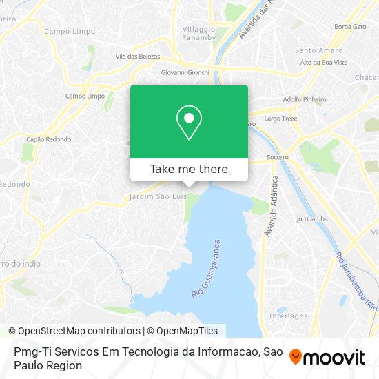 Pmg-Ti Servicos Em Tecnologia da Informacao map