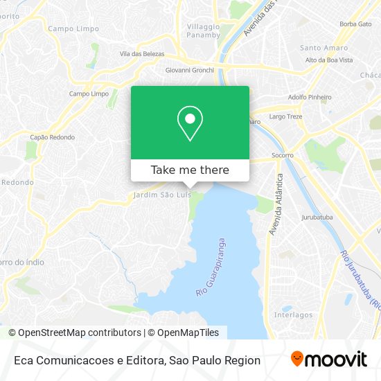 Mapa Eca Comunicacoes e Editora