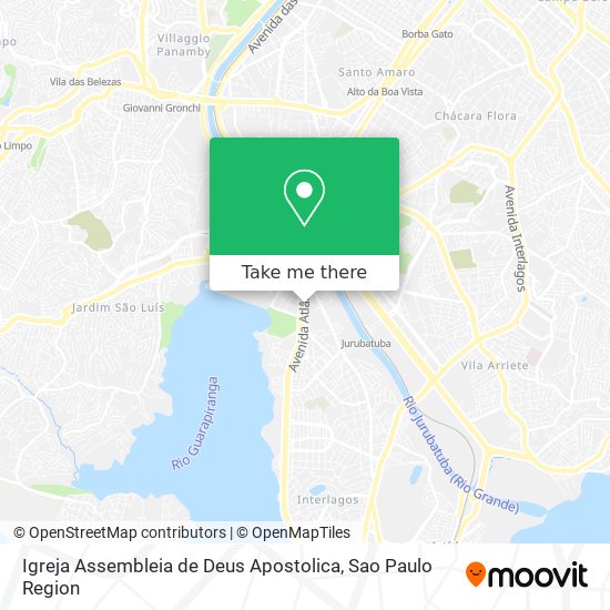 Mapa Igreja Assembleia de Deus Apostolica