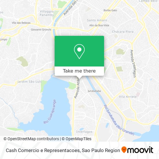 Mapa Cash Comercio e Representacoes