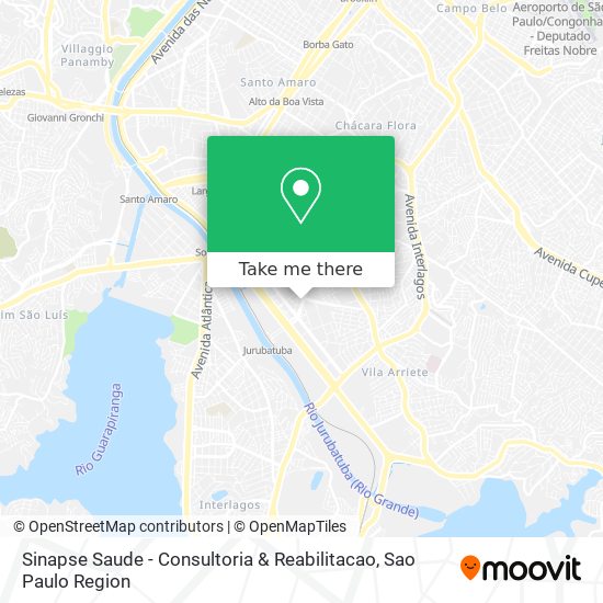 Sinapse Saude - Consultoria & Reabilitacao map