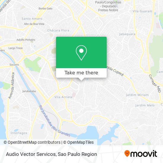 Mapa Audio Vector Servicos