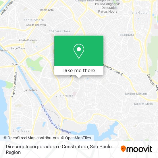 Direcorp Incorporadora e Construtora map