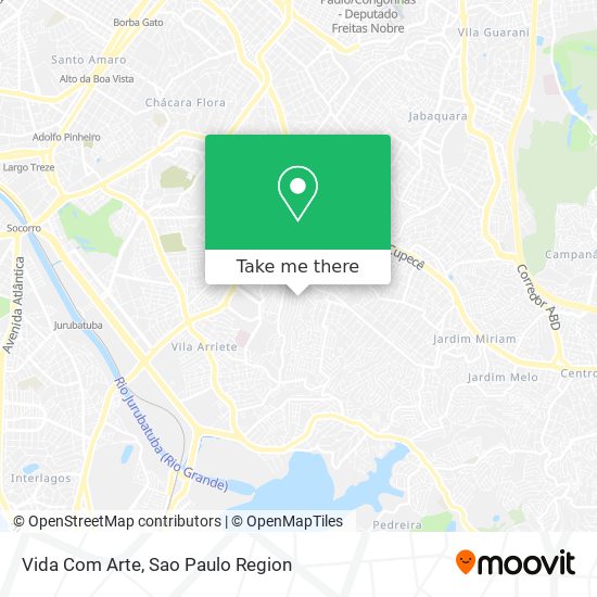 Vida Com Arte map