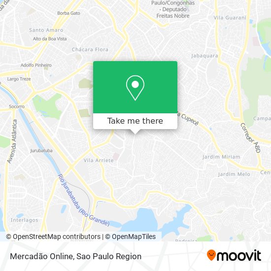 Mapa Mercadão Online