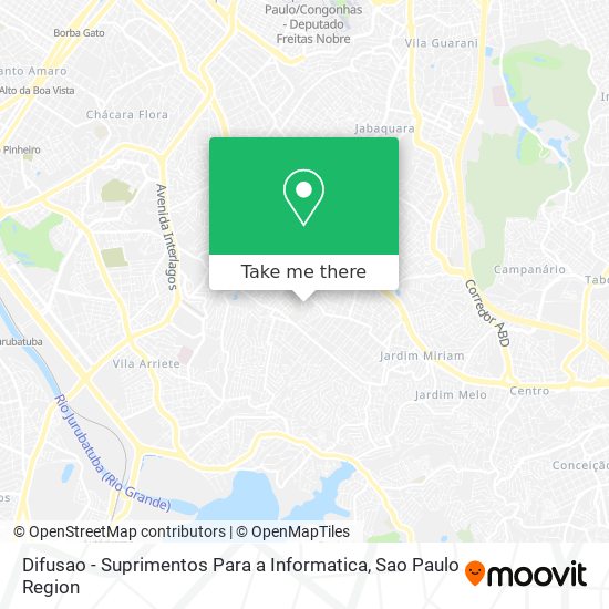 Mapa Difusao - Suprimentos Para a Informatica