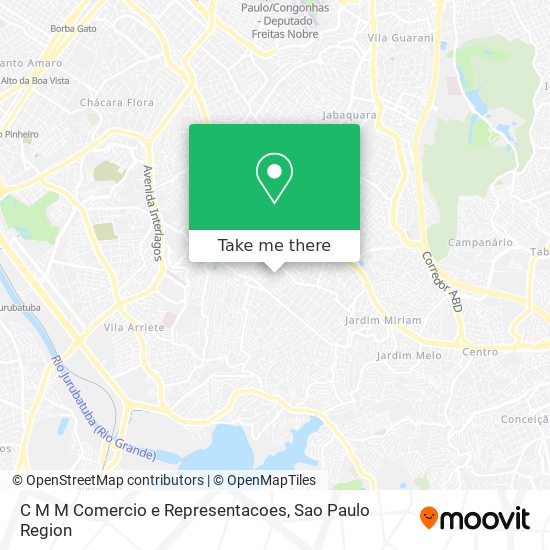 Mapa C M M Comercio e Representacoes