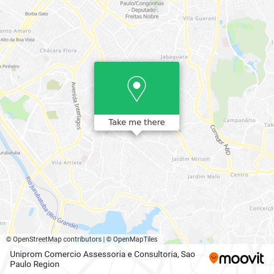 Uniprom Comercio Assessoria e Consultoria map