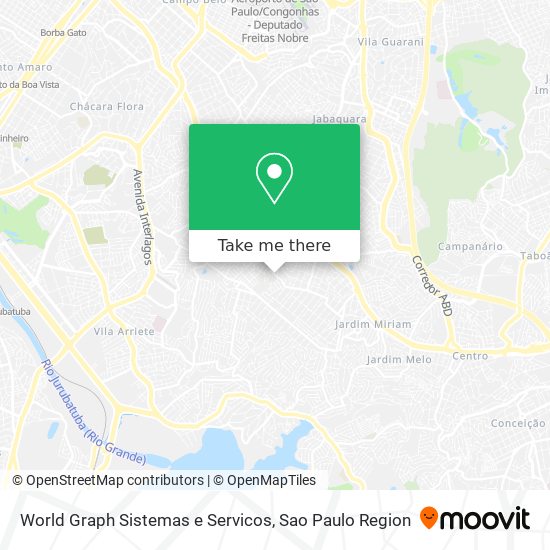 World Graph Sistemas e Servicos map