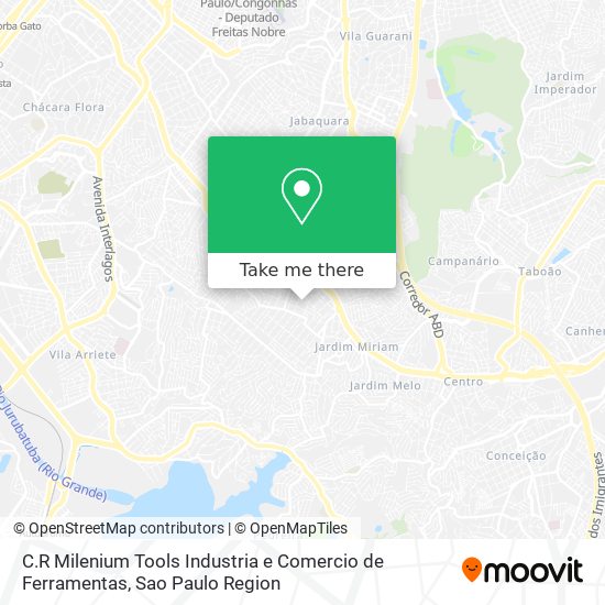 C.R Milenium Tools Industria e Comercio de Ferramentas map