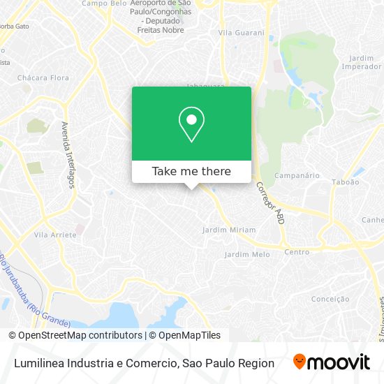 Lumilinea Industria e Comercio map