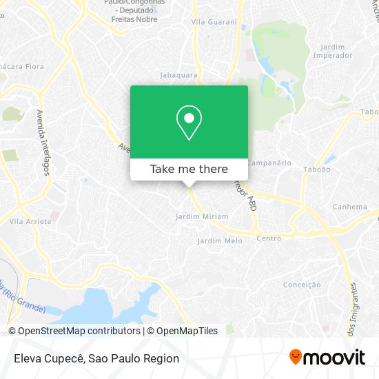 Eleva Cupecê map