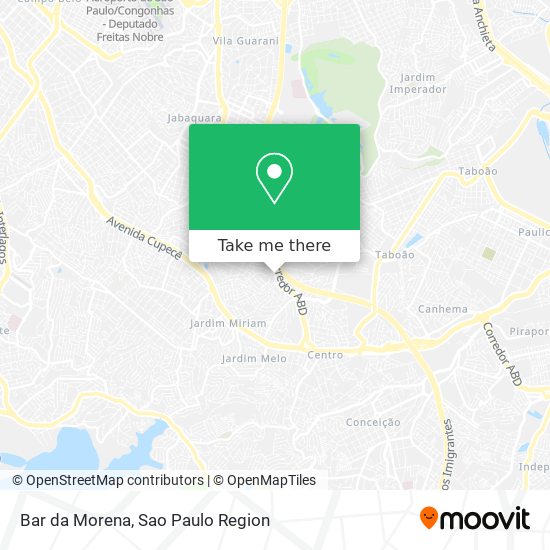 Bar da Morena map