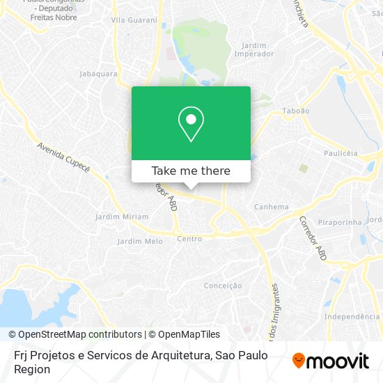 Frj Projetos e Servicos de Arquitetura map