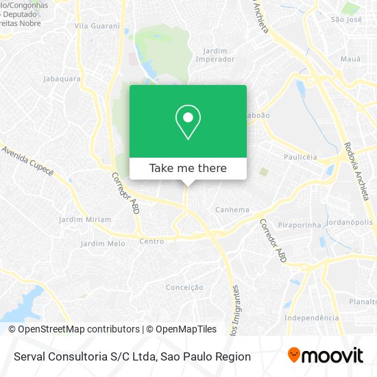 Mapa Serval Consultoria S/C Ltda