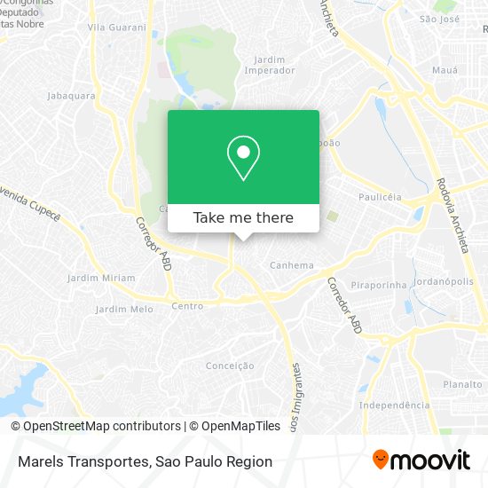 Mapa Marels Transportes