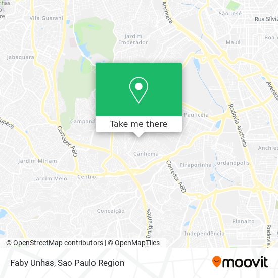 Faby Unhas map