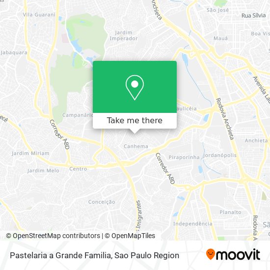 Pastelaria a Grande Familia map