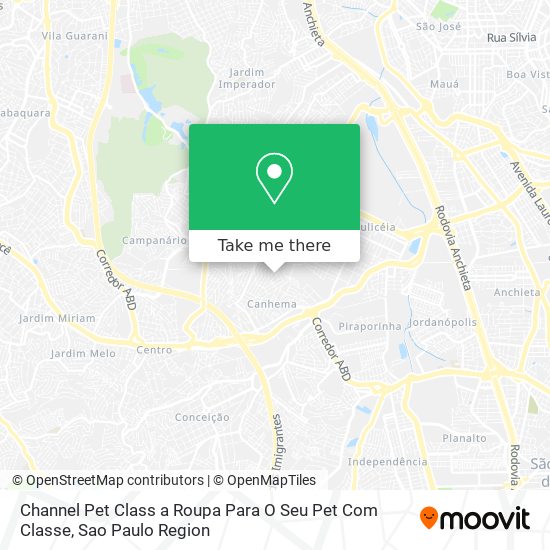 Mapa Channel Pet Class a Roupa Para O Seu Pet Com Classe