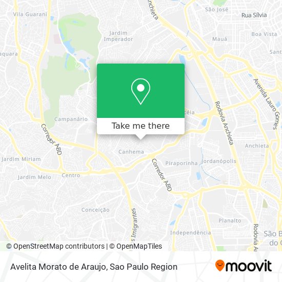 Avelita Morato de Araujo map