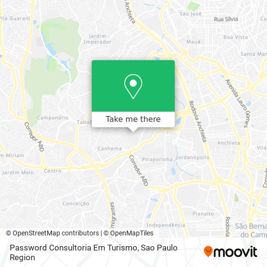 Password Consultoria Em Turismo map