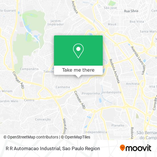 Mapa R R Automacao Industrial