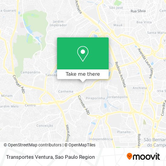 Mapa Transportes Ventura