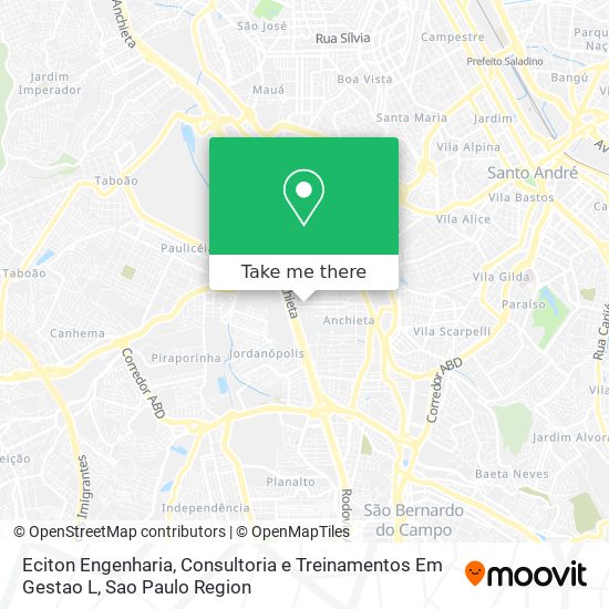 Eciton Engenharia, Consultoria e Treinamentos Em Gestao L map