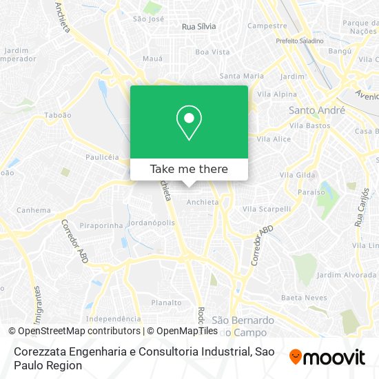 Corezzata Engenharia e Consultoria Industrial map