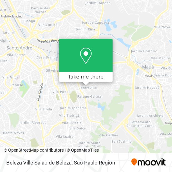 Beleza Ville Salão de Beleza map