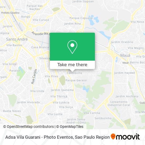 Adsa Vila Guarani - Photo Eventos map