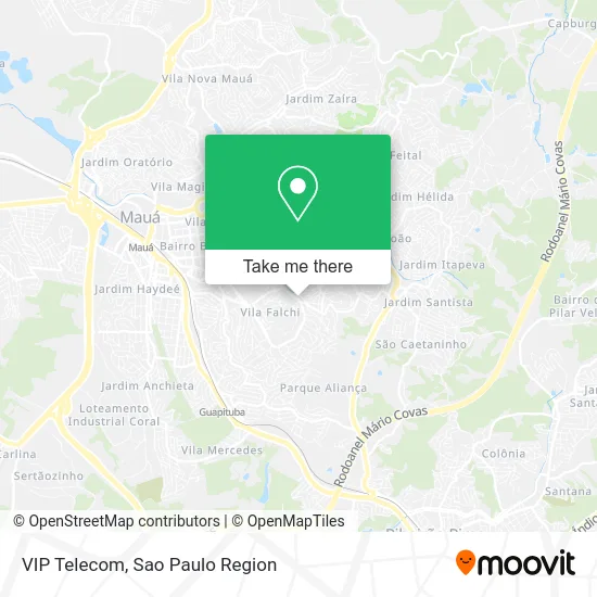 VIP Telecom map
