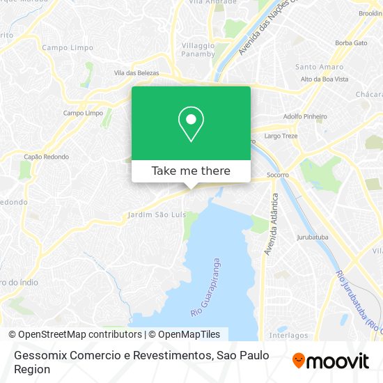 Gessomix Comercio e Revestimentos map