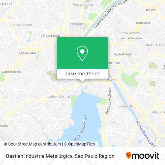 Bastien Indústria Metalúrgica map