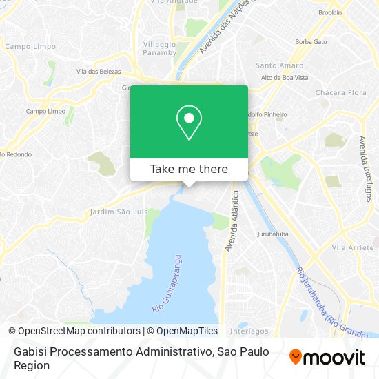 Mapa Gabisi Processamento Administrativo