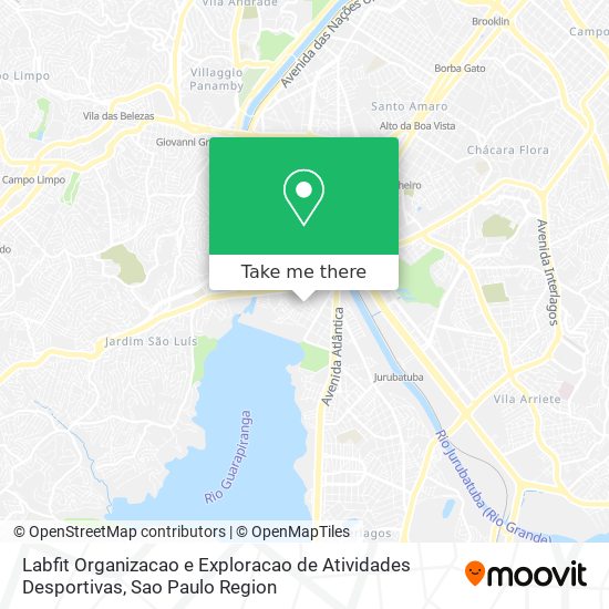 Labfit Organizacao e Exploracao de Atividades Desportivas map