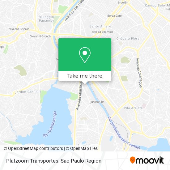 Platzoom Transportes map