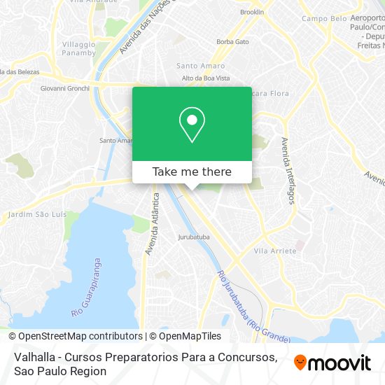 Valhalla - Cursos Preparatorios Para a Concursos map