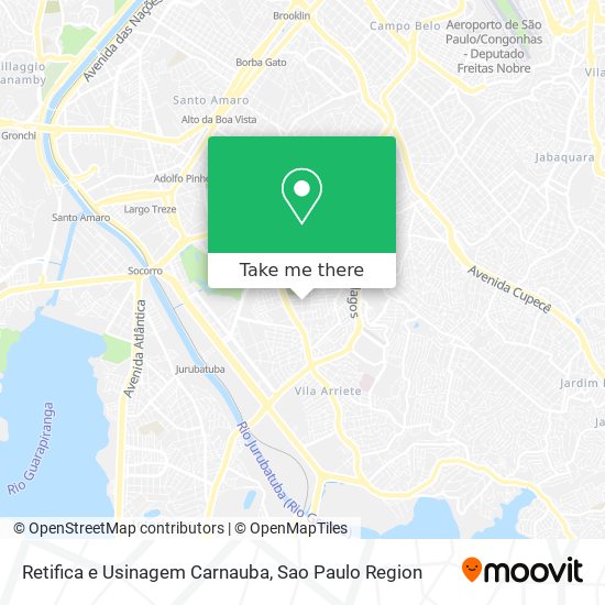 Retifica e Usinagem Carnauba map