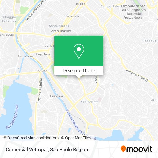 Mapa Comercial Vetropar