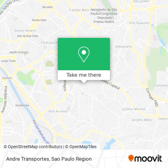 Andre Transportes map