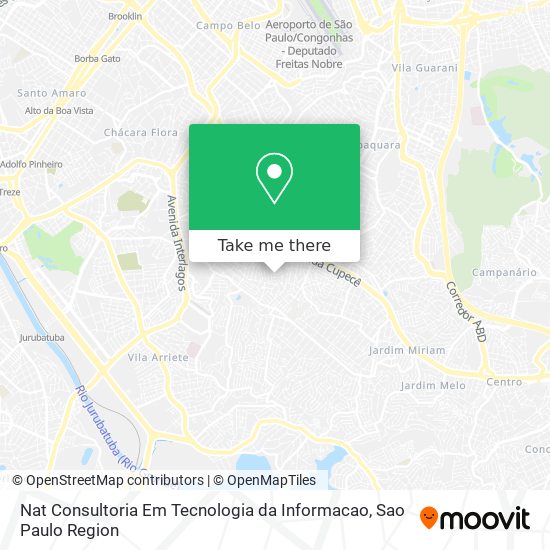 Nat Consultoria Em Tecnologia da Informacao map