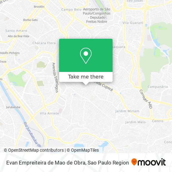 Evan Empreiteira de Mao de Obra map