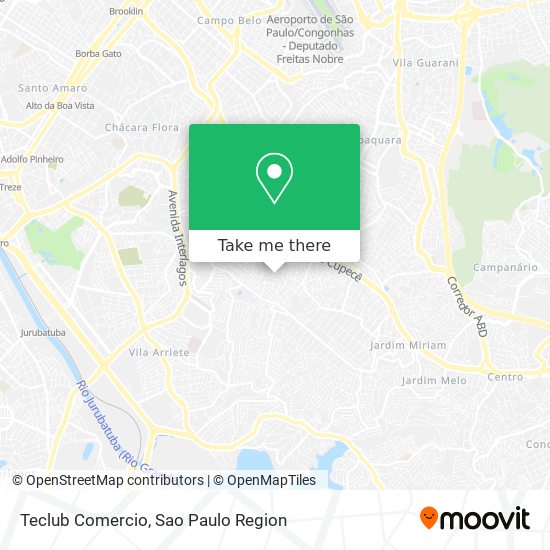 Mapa Teclub Comercio