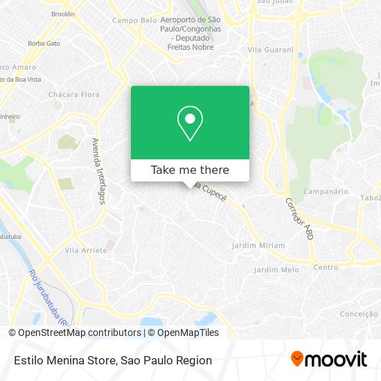 Mapa Estilo Menina Store