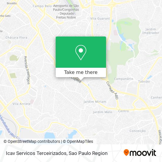 Mapa Icav Servicos Terceirizados