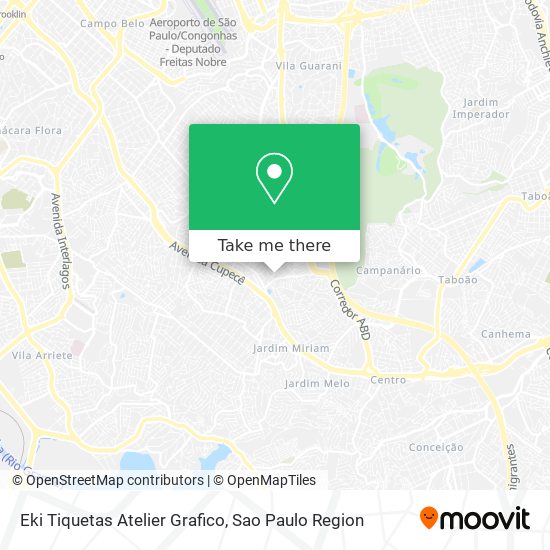 Eki Tiquetas Atelier Grafico map