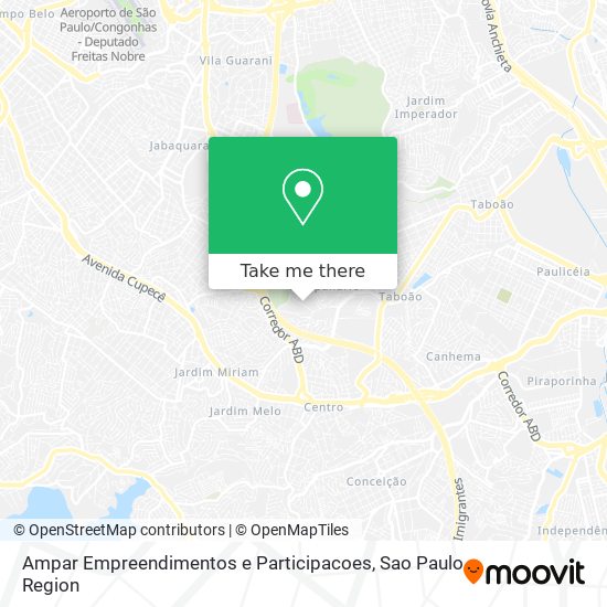 Ampar Empreendimentos e Participacoes map