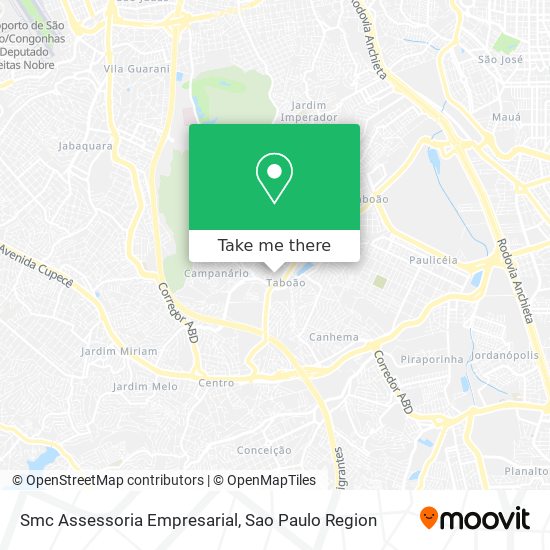 Mapa Smc Assessoria Empresarial