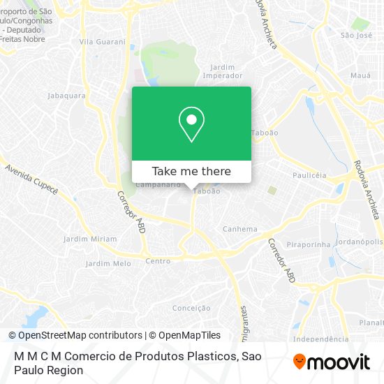 M M C M Comercio de Produtos Plasticos map